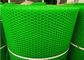 Rede plástica Mesh In Breed Fishing do Hdpe liso verde de 10X10mm