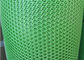 malha verde da rede 500gsm plástica do HDPE 50m para pescar
