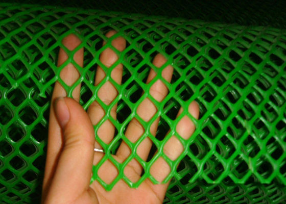 malha plástica 0.1cm Apeture do verde do certificado Iso9001 de 20mmx20mm