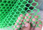 Flat 10x10mm Apeture Green Plastic Mesh Netting Hdpe For Fishing