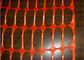Segurança da laranja de 65 x de 35mm que adverte a rede plástica Mesh For Building Fencing de 50m